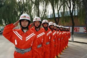 劉胡蘭民兵班女子消防隊