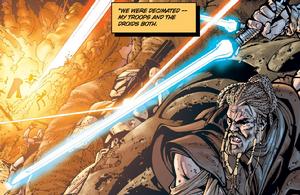 Roblio Dart&eacute;的單邊護手光劍