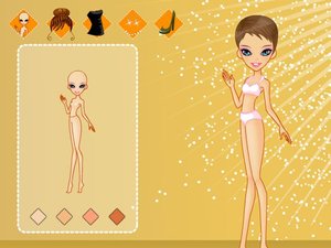 小花扇長舞裙 小花扇長舞裙