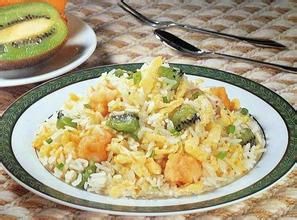 獼猴桃三文魚炒飯 獼猴桃三文魚炒飯