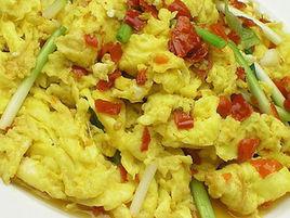 香蔥泡椒炒雞蛋 香蔥泡椒炒雞蛋