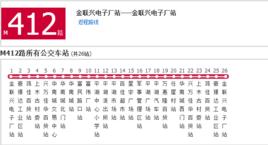深圳公交M412路 深圳公交M412路