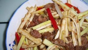 水筍炒肉 水筍炒肉