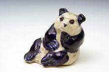 周輕鼎作品：熊貓雕塑