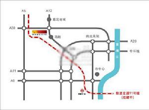 保利家園——交通圖