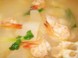 鮮蝦豆腐湯 鮮蝦豆腐湯