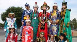 蒙古族婦女各式頭飾