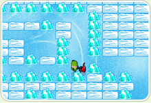 冰面推雪 冰面推雪