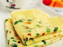 雞蛋韭菜煎餅 雞蛋韭菜煎餅