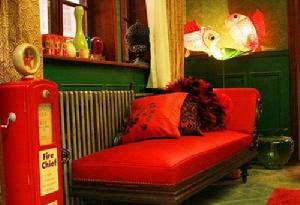 （圖）蘇菲家客廳一角