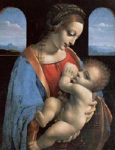 哺乳聖母 哺乳聖母