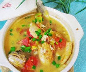 豆腐番茄黃花魚湯 豆腐番茄黃花魚湯