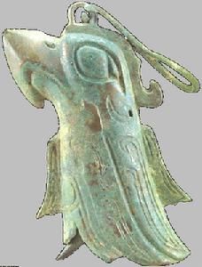 商鷹形鈴 商鷹形鈴