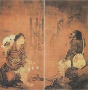 元顏輝蛤蟆仙人像 元顏輝蛤蟆仙人像