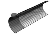 圖1 管道有限元模型示意圖