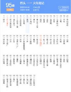 溫州公交95路 溫州公交95路
