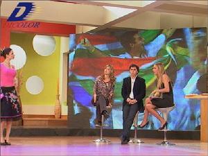 智利聖地亞哥舞台背景LED全彩顯示屏