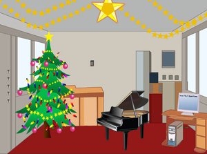 逃出聖誕鋼琴房 逃出聖誕鋼琴房