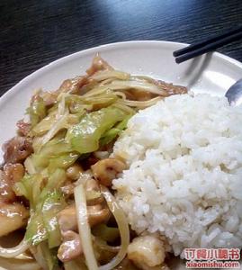 照燒雞肉蝦仁飯