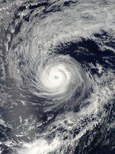 颶風奧利維亞 衛星雲圖