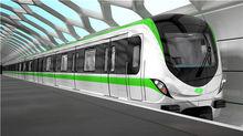 貴陽軌道交通1號線列車效果圖