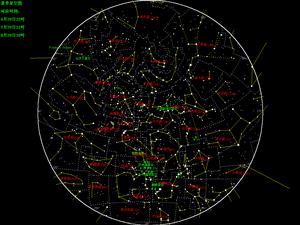 （圖）夏季星圖