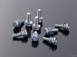 十字槽小盤頭螺釘和大墊圈組合件 十字槽小盤頭螺釘和大墊圈組合件