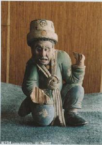 番鬼托梁木雕 番鬼托梁木雕