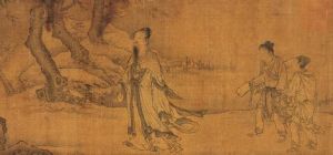 元趙孟頫畫淵明歸去來辭卷