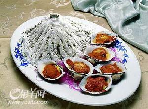 鵝肝醬焗赤貝 鵝肝醬焗赤貝