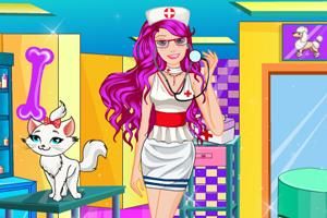 美麗芭比寵物醫生