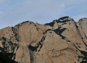 秦嶺觀華山 秦嶺觀華山