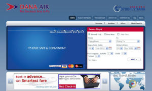 奈及利亞DANA航空公司官網