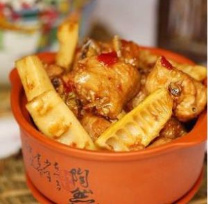 酒糟竹筍雞 酒糟竹筍雞