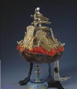 貂皮嵌珠皇后冬朝冠 貂皮嵌珠皇后冬朝冠