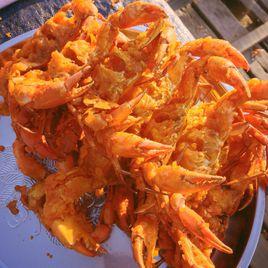 油炸螃蟹 油炸螃蟹
