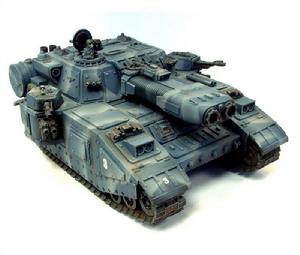 桌遊中作為棋子的暴風之刃泰坦殲擊車