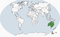 白額燕鷗(分布圖)