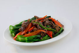 芥藍炒牛肉 芥藍炒牛肉