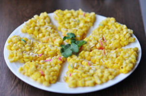 香甜煉乳玉米烙 香甜煉乳玉米烙