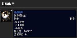 銀鱗胸甲 銀鱗胸甲