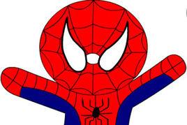 蜘蛛俠填色 蜘蛛俠填色