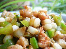 玉米拌蝦丁 玉米拌蝦丁