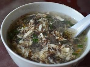 髮菜豆腐湯 髮菜豆腐湯