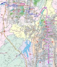貴陽軌道交通1號線線路圖