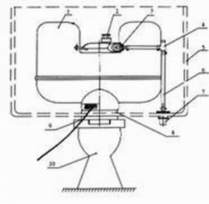 壓力流衝擊式節水坐便器