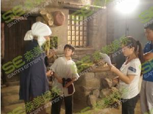 央視6套電影《小兵張嘎》拍攝現場