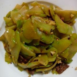 佛手瓜炒肉 佛手瓜炒肉