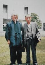 出訪日本與金澤子卿先生在一起