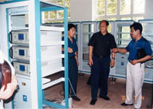 中國環境監測總站萬本太站長參觀先河城市空氣品質監測系統